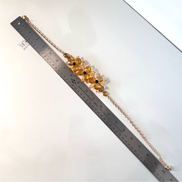 Kate Spade Blooming Brilliance Floral Statement Necklace New - Picture 15 of 15